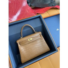Hermes kelly 25 crocodile